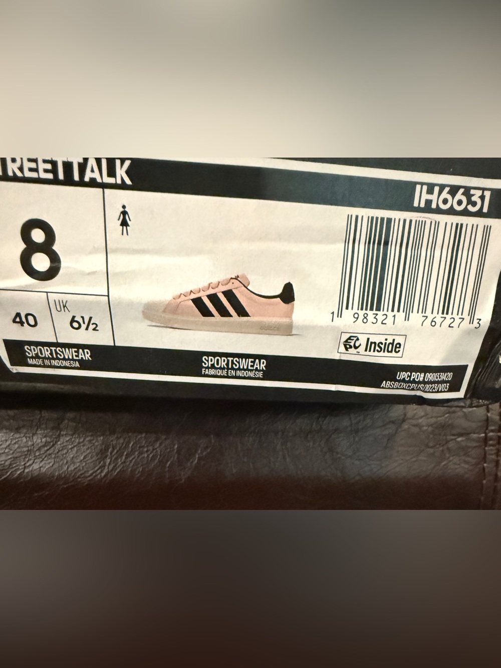adidas Street Talk Bluish Pink (IH6631) Women’s Size 8 New In Box - Picture 8 of 8